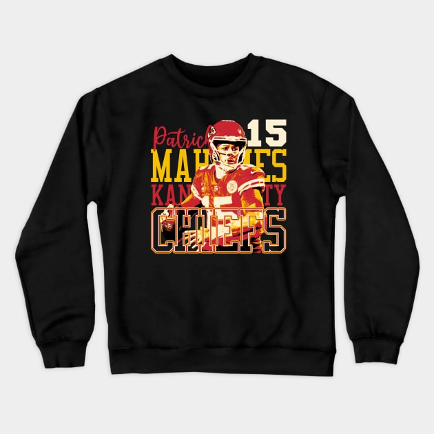 Patrick Mahomes Crewneck Sweatshirt by mia_me